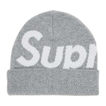 Supreme Big Logo Beanie 'Grey' by Supreme - NWAHype No.1 for streetwear Beanies in USA