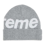 Supreme Big Logo Beanie 'Grey' by Supreme - NWAHype No.1 for streetwear Beanies in USA
