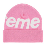 Supreme Big Logo Beanie 'Pink' by Supreme - NWAHype No.1 for streetwear Beanies in USA