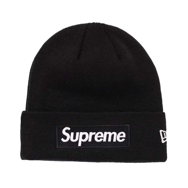 Supreme Black/Black Box Logo Beanie by Supreme - NWAHype No.1 for streetwear Beanies in USA