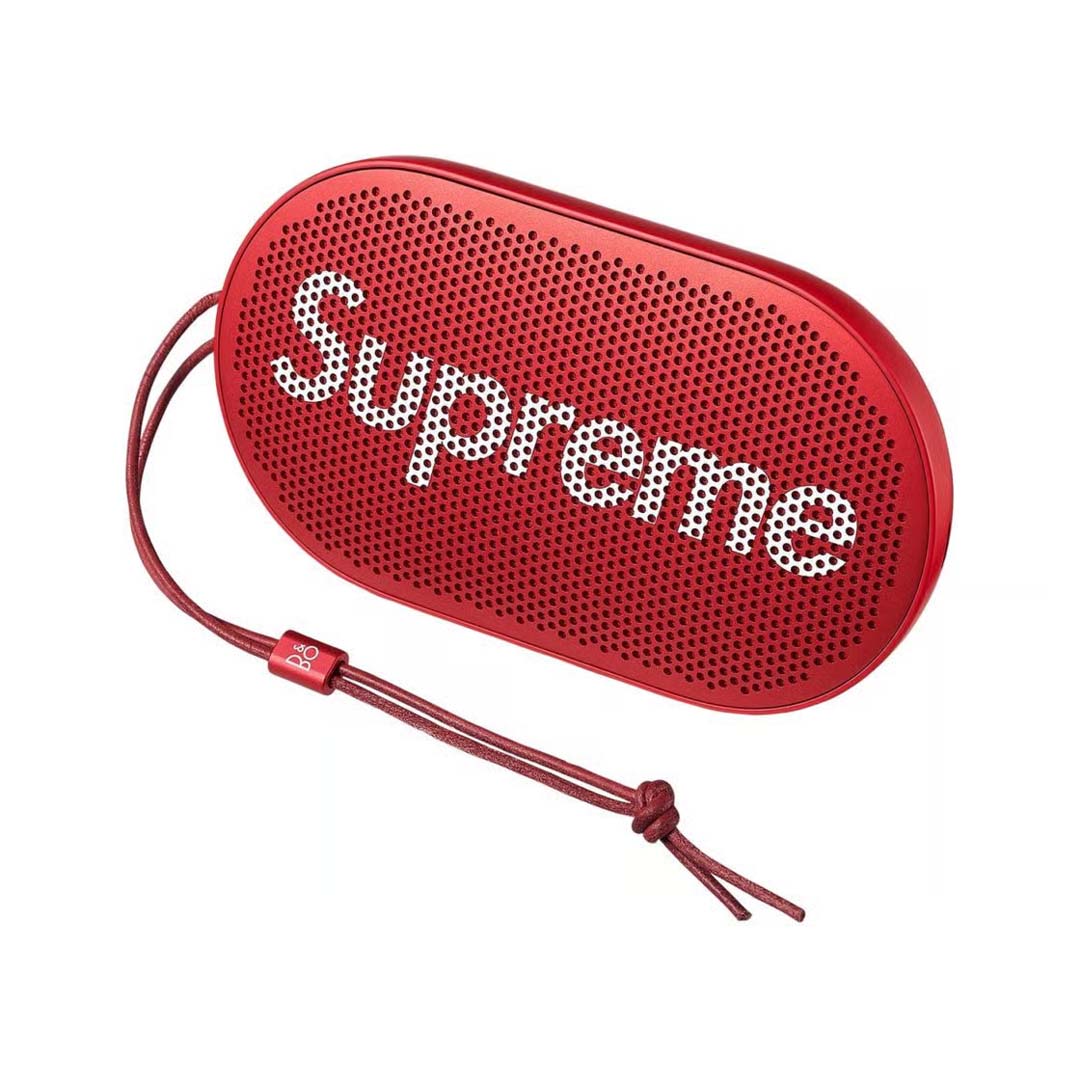 Supreme B&O PLAY by Bang & Olufsen P2 Wireless Speaker Red by Supreme - NWAHYPE No.1 for streetwear Accessories in USA