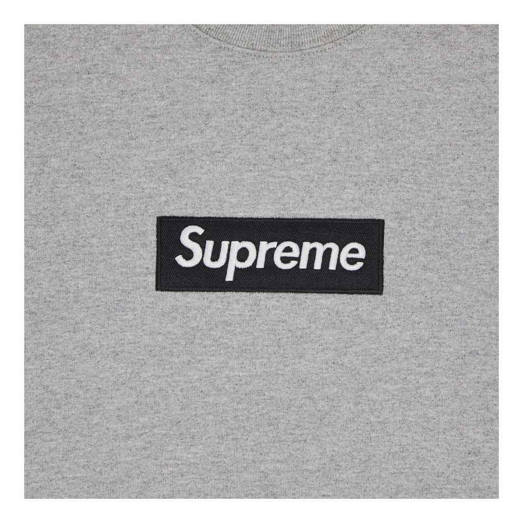 Supreme Box Logo Crewneck 'Heather Grey' by Supreme - NWAHype No.1 for streetwear Hoodies in USA