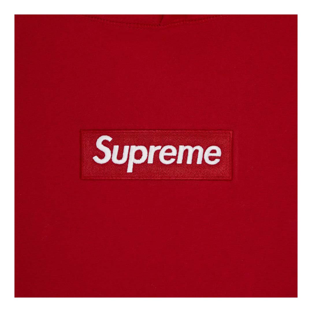 Supreme Box Logo Hoodie Sweatshirt Red by Supreme - NWAHYPE No.1 for streetwear Hoodies in USA