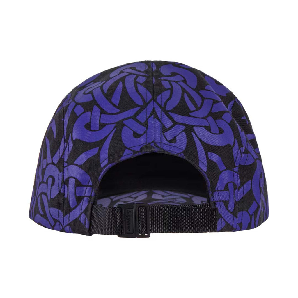 Supreme Celtic Knot Camp Cap Black Blue by Supreme - NWAHYPE No.1 for streetwear Hats in USA