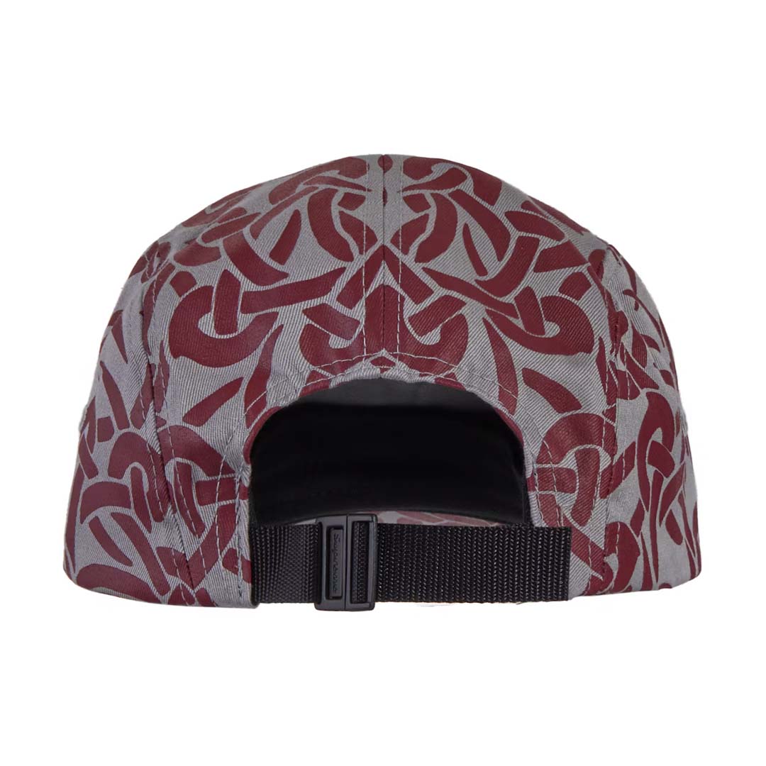 Supreme Celtic Knot Camp Cap Grey Maroon by Supreme - NWAHYPE No.1 for streetwear Hats in USA