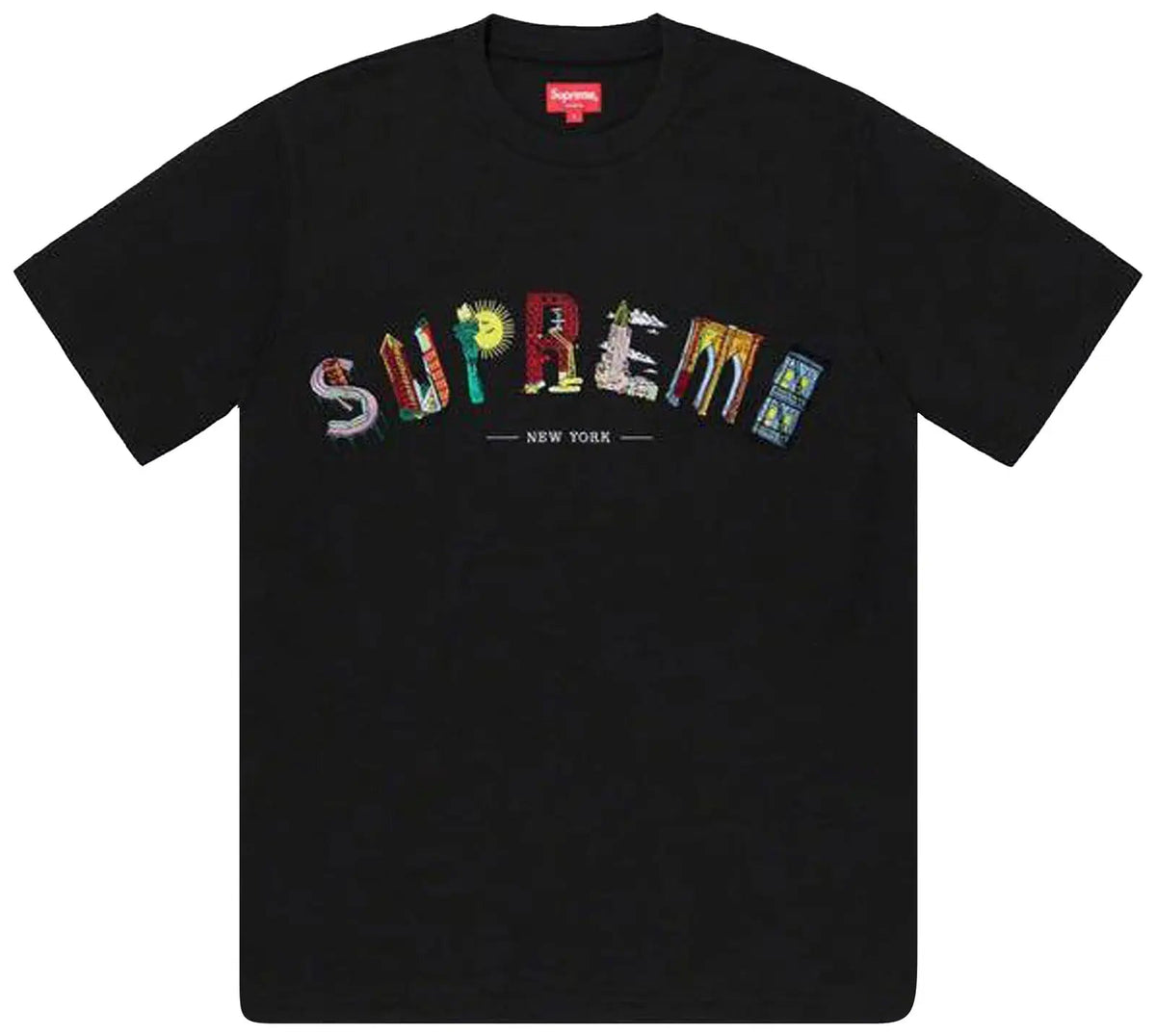 Supreme City Arc Tee Black by Supreme - NWAHYPE No.1 for streetwear T-Shirts in USA