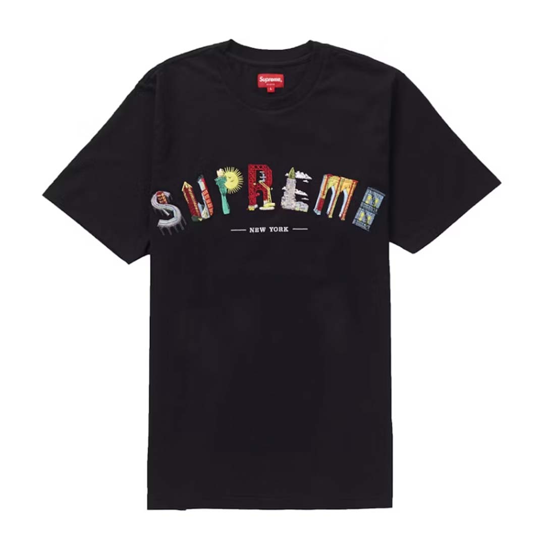 Supreme City Arc Tee Black by Supreme - NWAHYPE No.1 for streetwear T-Shirts in USA
