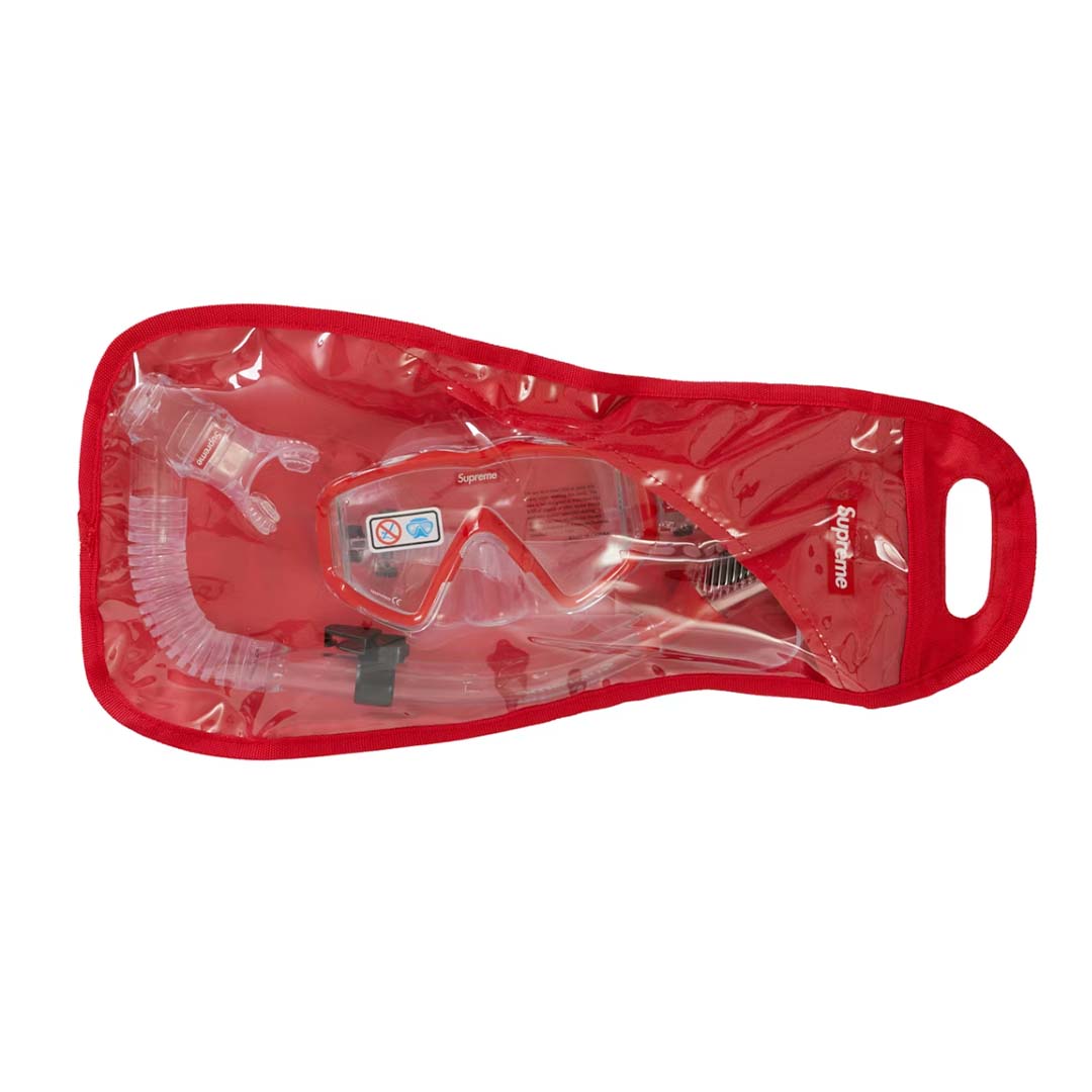 Supreme Cressi Snorkel Set Red by Supreme - NWAHYPE No.1 for streetwear Accessories in USA