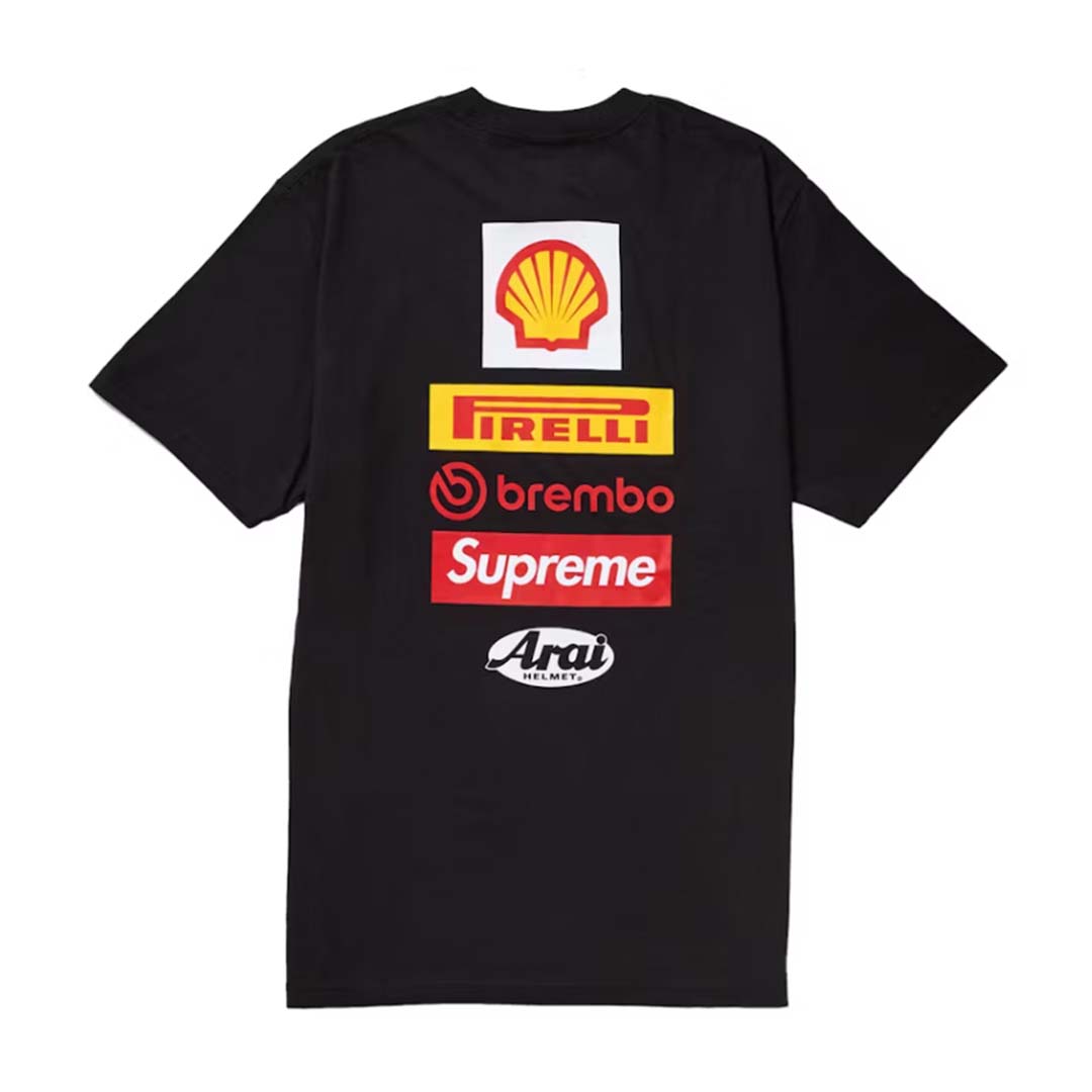 Supreme Ducati Logo Tee Black by Supreme - NWAHype No.1 for streetwear T-Shirts in USA