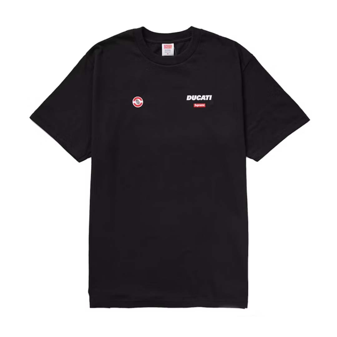 Supreme Ducati Logo Tee Black by Supreme - NWAHype No.1 for streetwear T-Shirts in USA