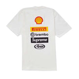 Supreme Ducati Logo Tee White by Supreme - NWAHype No.1 for streetwear T-Shirts in USA
