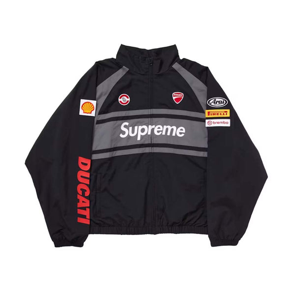 Supreme Ducati Track Jacket Black by Supreme - NWAHYPE No.1 for streetwear Hoodies in USA