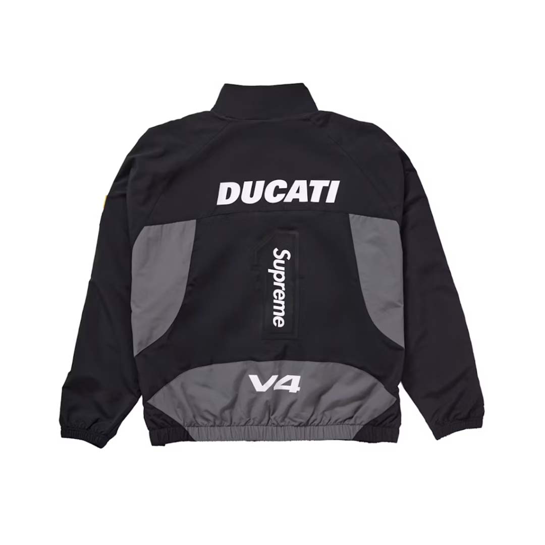 Supreme Ducati Track Jacket Black by Supreme - NWAHYPE No.1 for streetwear Hoodies in USA