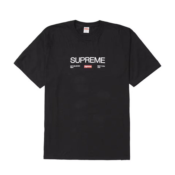 Supreme Est. 1994 Tee Black by Supreme - NWAHYPE No.1 for streetwear T-Shirts in USA