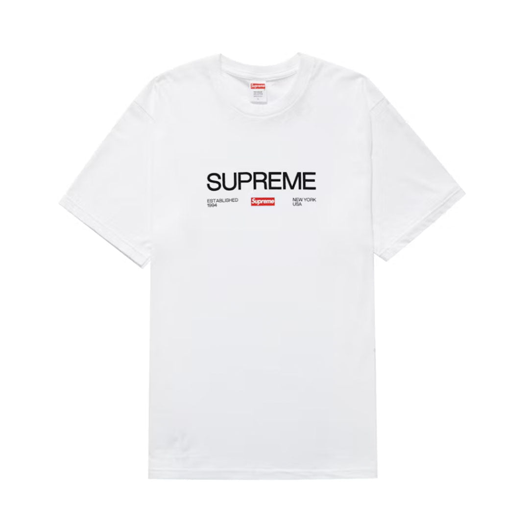 Supreme Est. 1994 Tee White by Supreme - NWAHype 1 for streetwear T-Shirts in USA