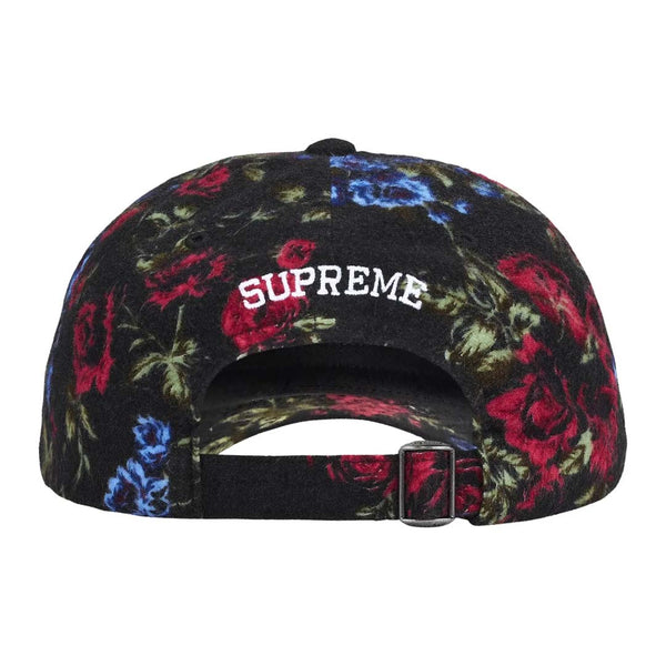 Supreme Floral Flannel 6 Panel Black Hat by Supreme - NWAHYPE No.1 for streetwear Hats in USA