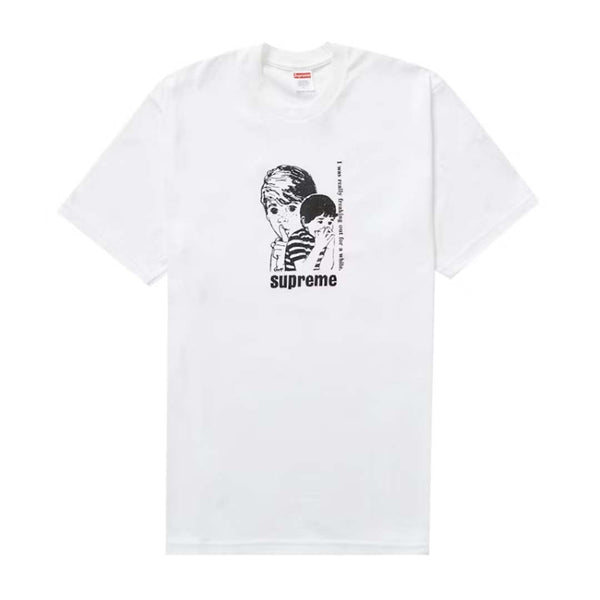 Supreme Freaking Out Tee White by Supreme - NWAHYPE No.1 for streetwear T-Shirts in USA
