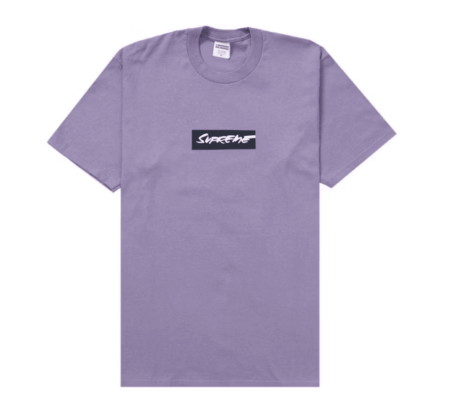 Supreme Futura Box Logo Tee Dusty Purple by Supreme - NWAHype 1 for streetwear T-Shirts in USA