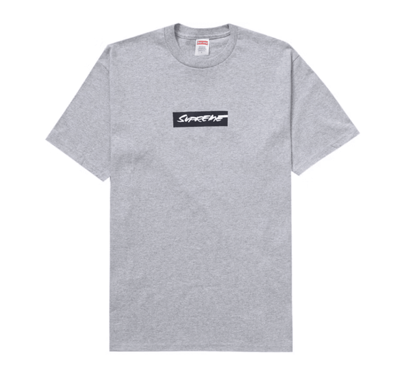 Supreme Futura Box Logo Tee Heather Grey by Supreme - NWAHYPE No.1 for streetwear T-Shirts in USA