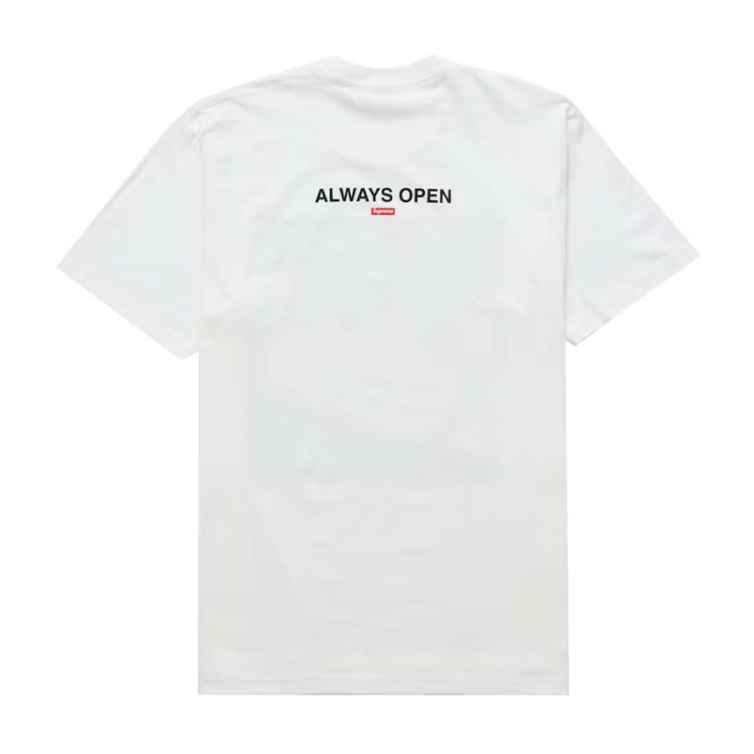 Supreme Gas Tee White by Supreme - NWAHYPE No.1 for streetwear T-Shirts in USA