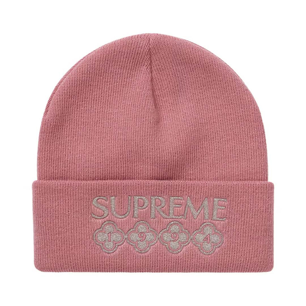 Supreme Glitter Beanie Rose Pink by Supreme - NWAHYPE No.1 for streetwear Beanies in USA