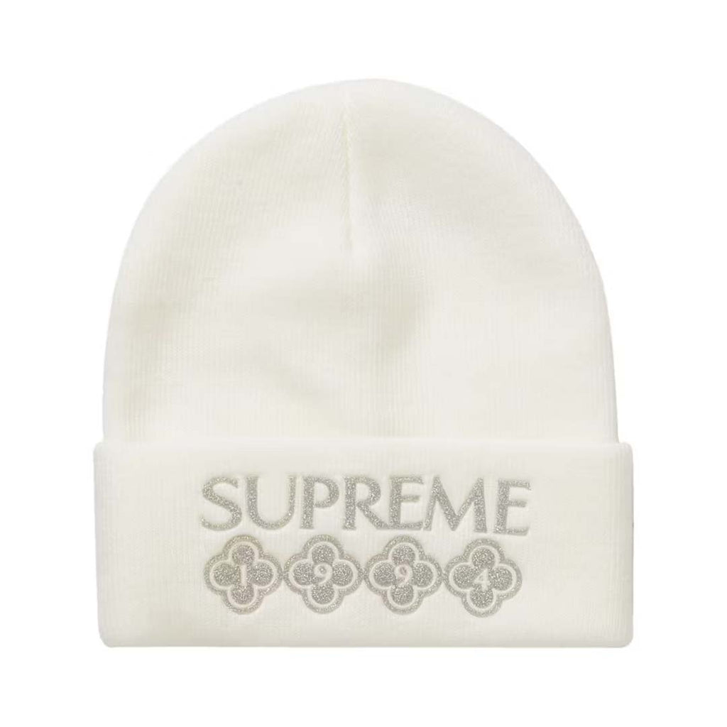 Supreme Glitter Beanie White by Supreme - NWAHYPE No.1 for streetwear Beanies in USA