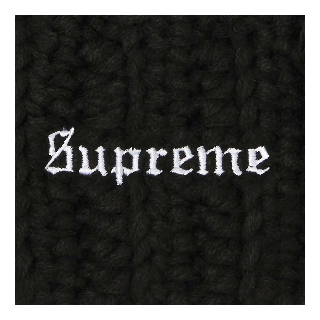 Supreme Hand Tied Beanie Black by Supreme - NWAHYPE No.1 for streetwear Beanies in USA