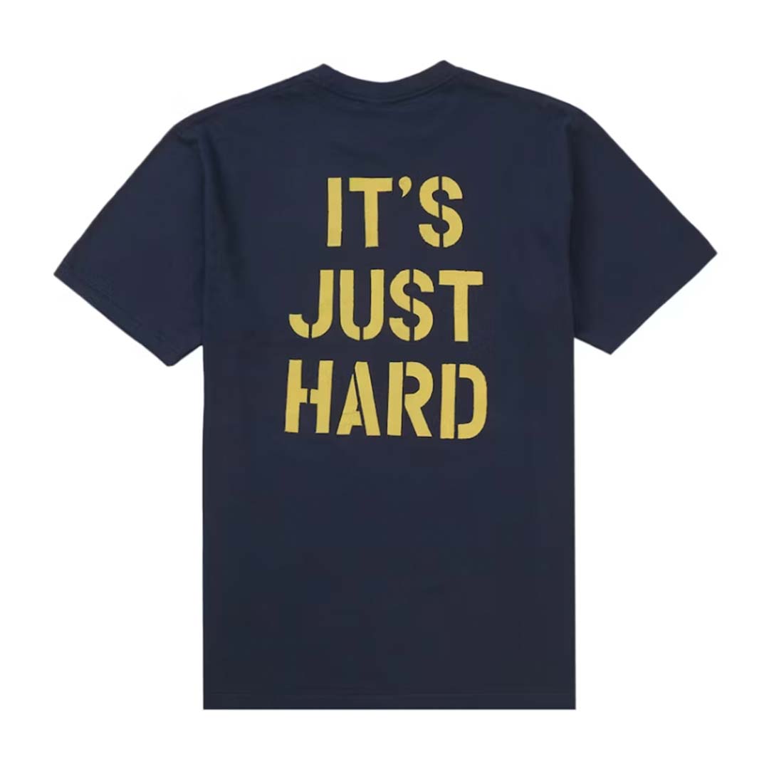 Supreme Hard Tee Navy by Supreme - NWAHYPE No.1 for streetwear T-Shirts in USA