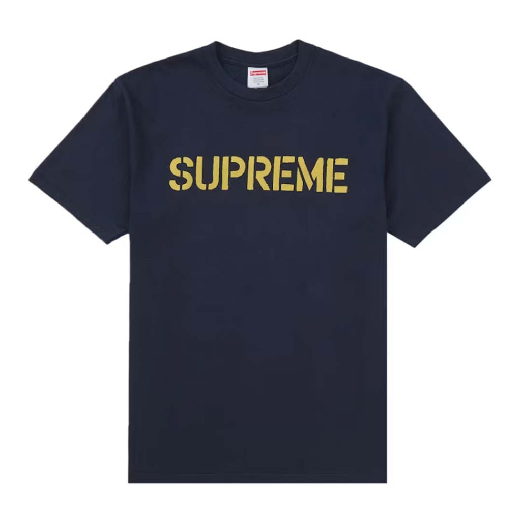 Supreme Hard Tee Navy by Supreme - NWAHYPE No.1 for streetwear T-Shirts in USA