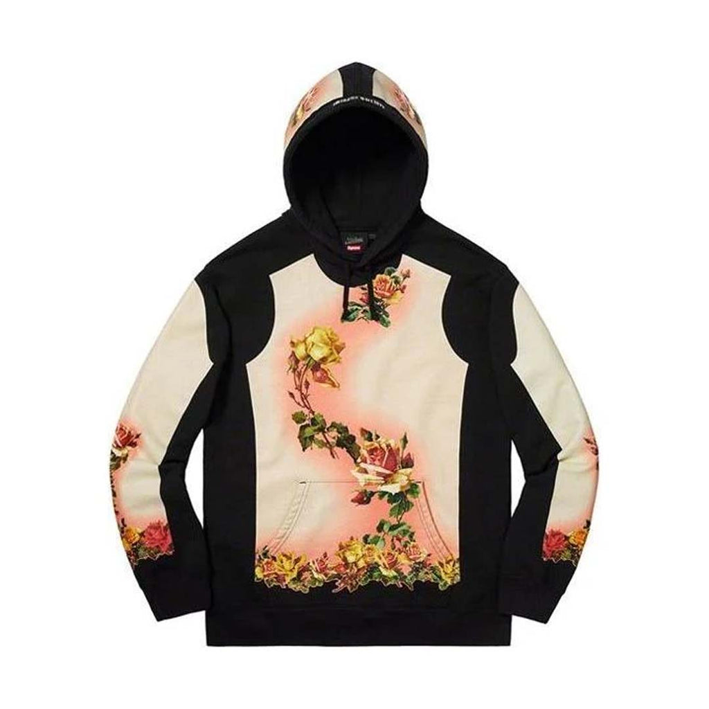 Supreme Jean Paul Gaultier Floral Print Hoodie by Supreme - NWAHYPE No.1 for streetwear Hoodies in USA