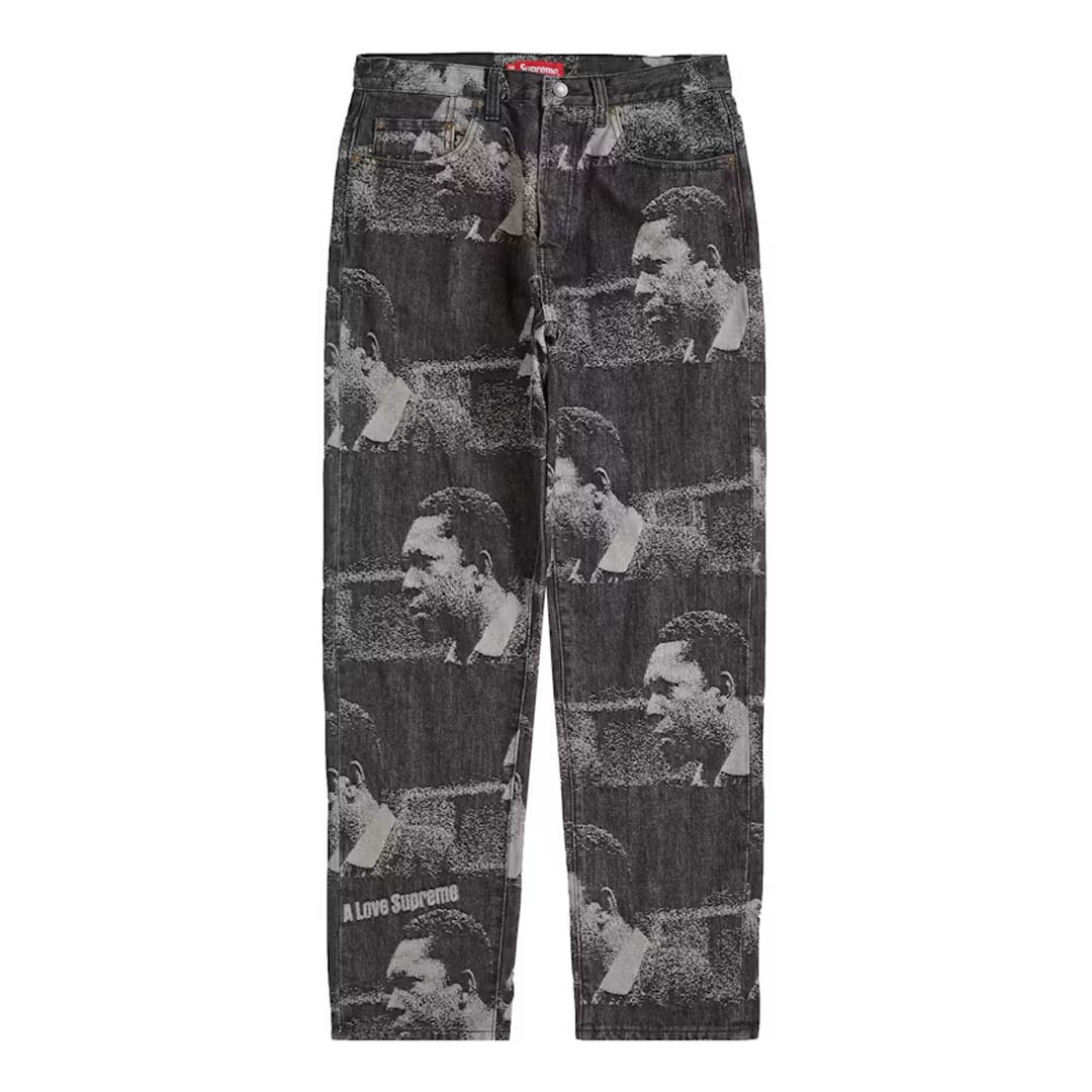 Supreme John Coltrane A Love Supreme Regular Jeans Black by Supreme - NWAHYPE No.1 for streetwear Pants in USA