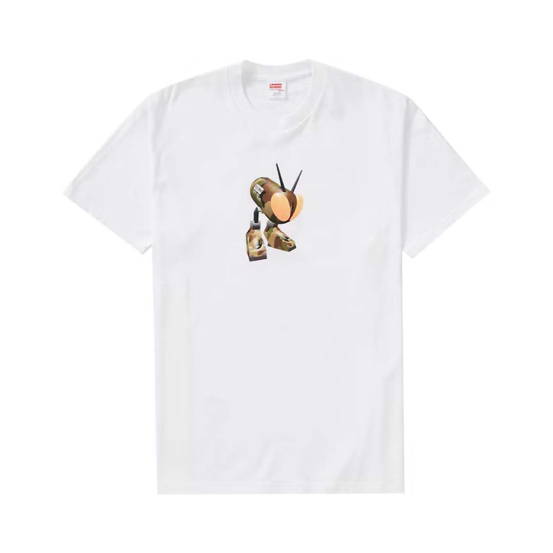 Supreme JUNYA WATANABE CDG MAN Bug Tee White by Supreme - NWAHYPE No.1 for streetwear T-Shirts in USA