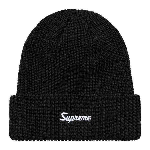 Supreme Loose Gauge Beanie Black FW26 by Supreme - NWAHYPE No.1 for streetwear Beanies in USA