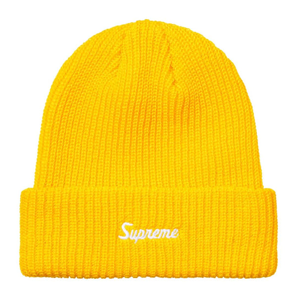 Supreme Loose Gauge Beanie Yellow FW26 by Supreme - NWAHYPE No.1 for streetwear Beanies in USA