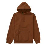 Supreme Micro Logo Hooded Sweatshirt (SS22) Brown by Supreme - NWAHype 1 for streetwear Hoodies in USA