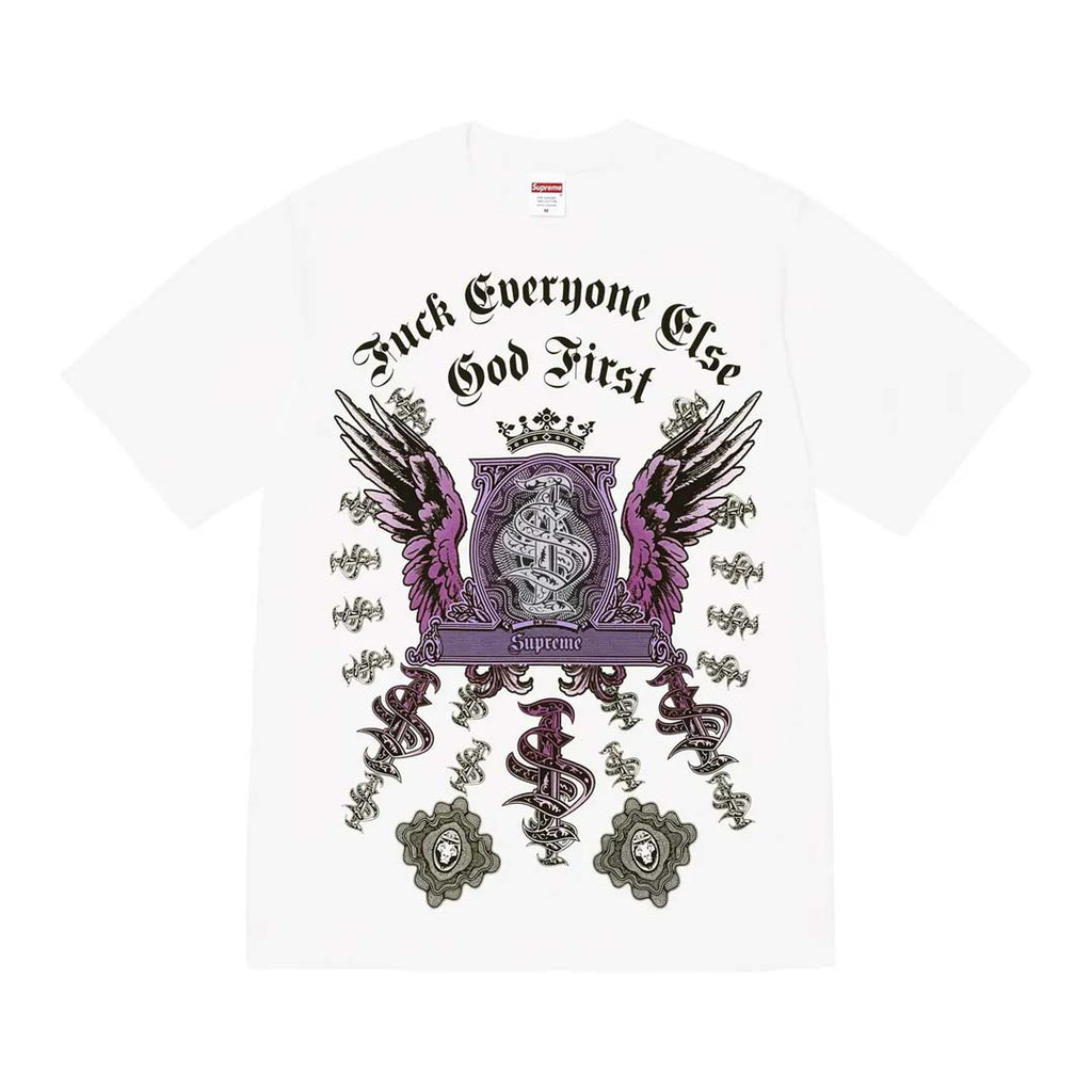 Supreme Money Tee White by Supreme - NWAHYPE No.1 for streetwear T-Shirts in USA