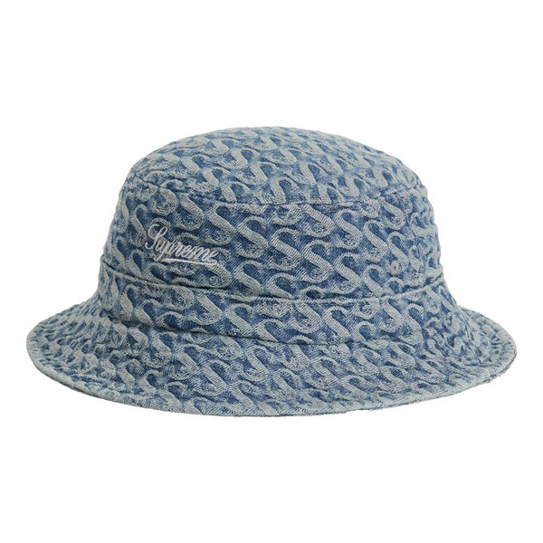 Supreme Monogram Denim Crusher Blue by Supreme - NWAHYPE No.1 for streetwear Hats in USA