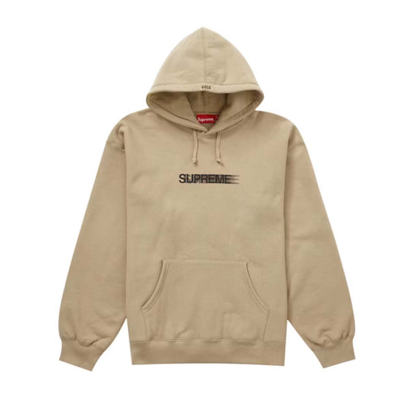 Supreme Motion Logo Hoodie Dark Tan by Supreme - NWAHype No.1 for streetwear Hoodies in USA