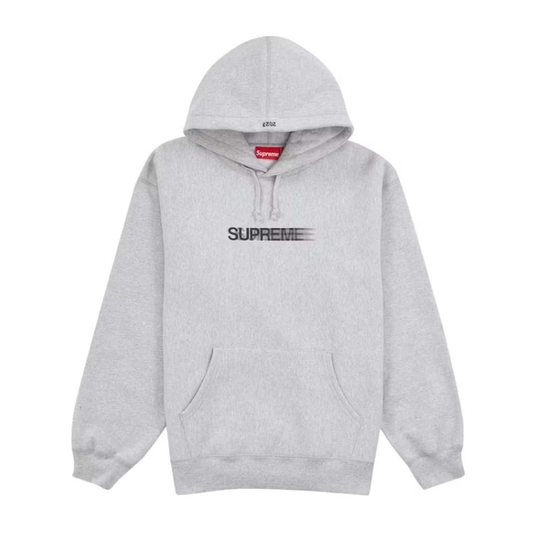 Supreme Motion Logo Hoodie Heather Grey by Supreme - NWAHype No.1 for streetwear Hoodies in USA