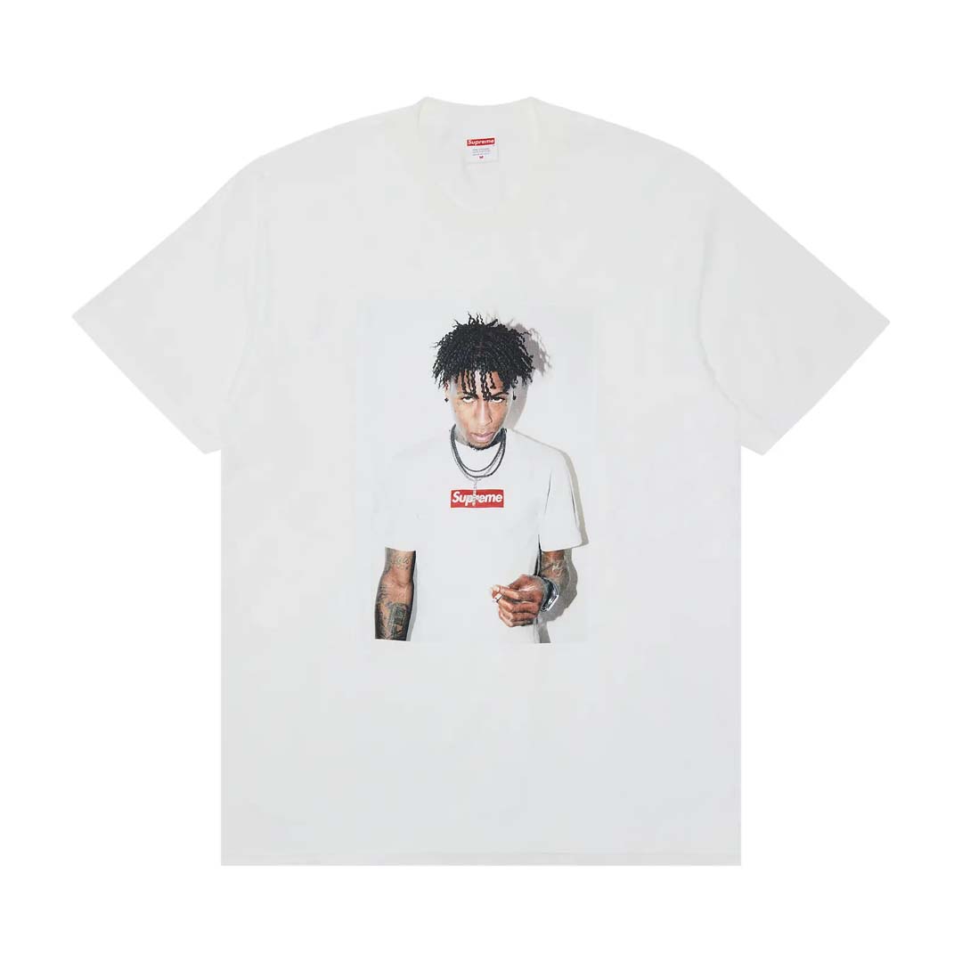 Supreme NBA Youngboy Tee White by Supreme - NWAHYPE No.1 for streetwear T-Shirts in USA