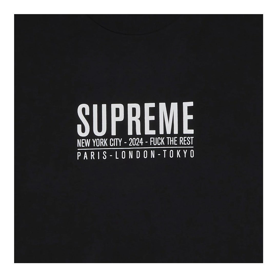 Supreme Paris Tee Black by Supreme - NWAHype 1 for streetwear T-Shirts in USA