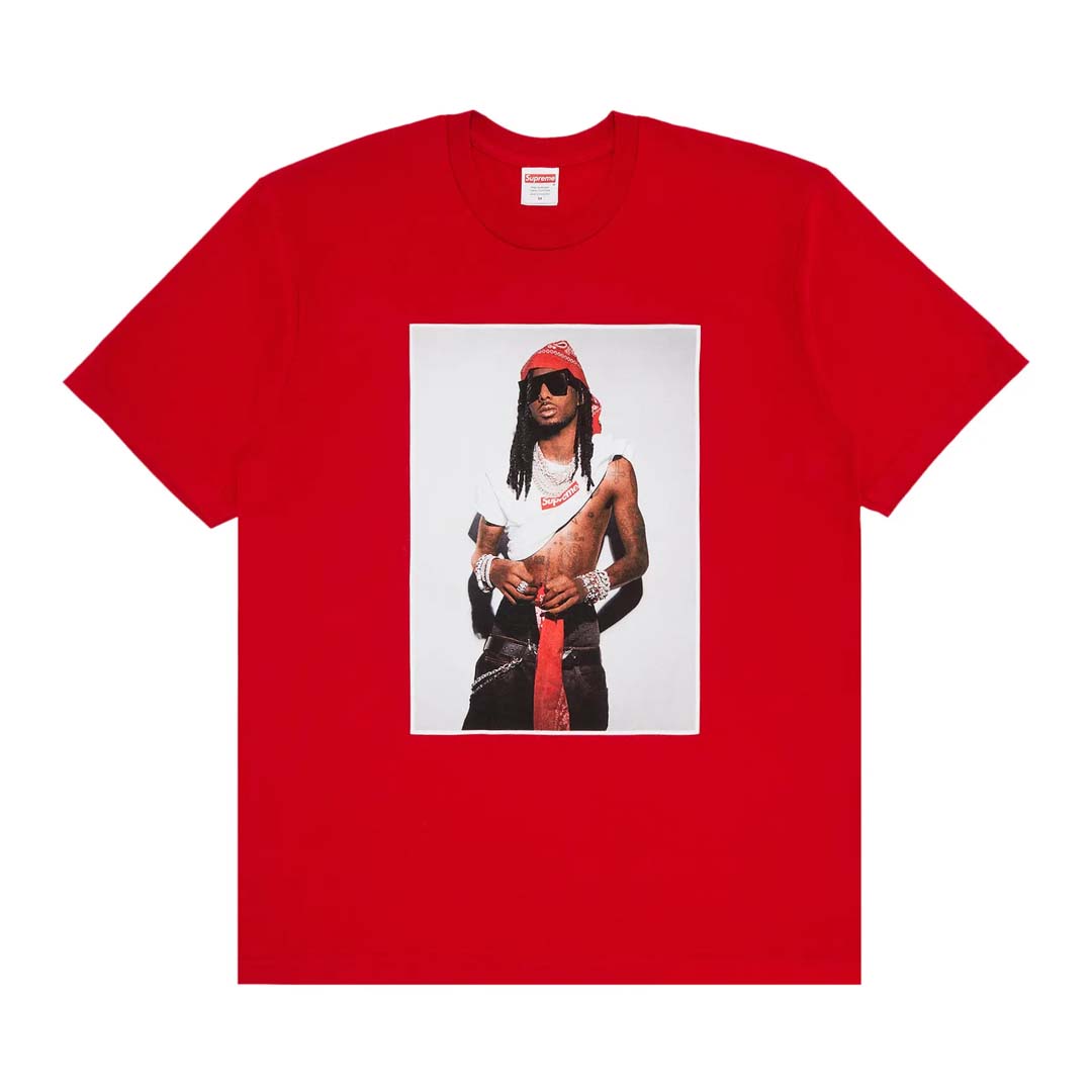 Supreme Playboi Carti Tee Red by Supreme - NWAHYPE No.1 for streetwear T-Shirts in USA