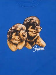 Supreme Puppies Tee Royal Blue by Supreme - NWAHYPE No.1 for streetwear T-Shirts in USA