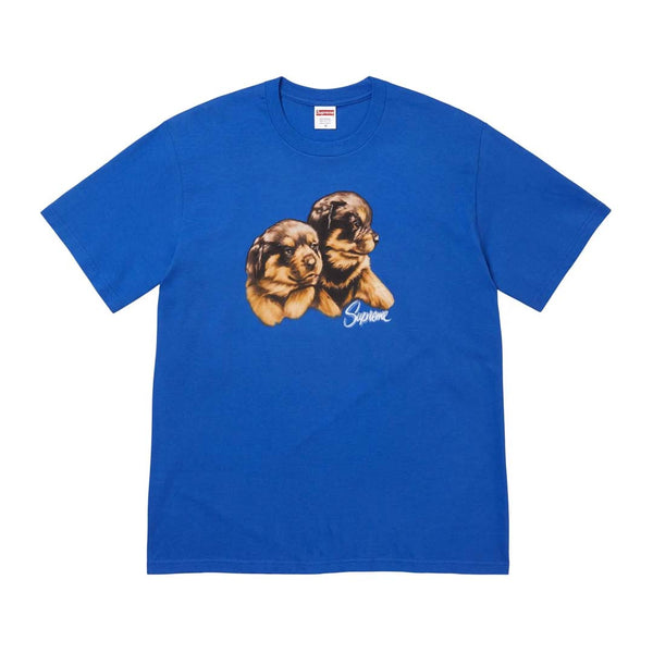 Supreme Puppies Tee Royal Blue by Supreme - NWAHYPE No.1 for streetwear T-Shirts in USA