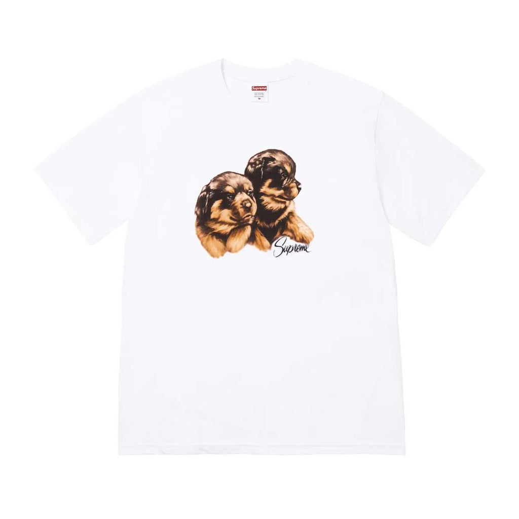 Supreme Puppies Tee White by Supreme - NWAHYPE No.1 for streetwear T-Shirts in USA