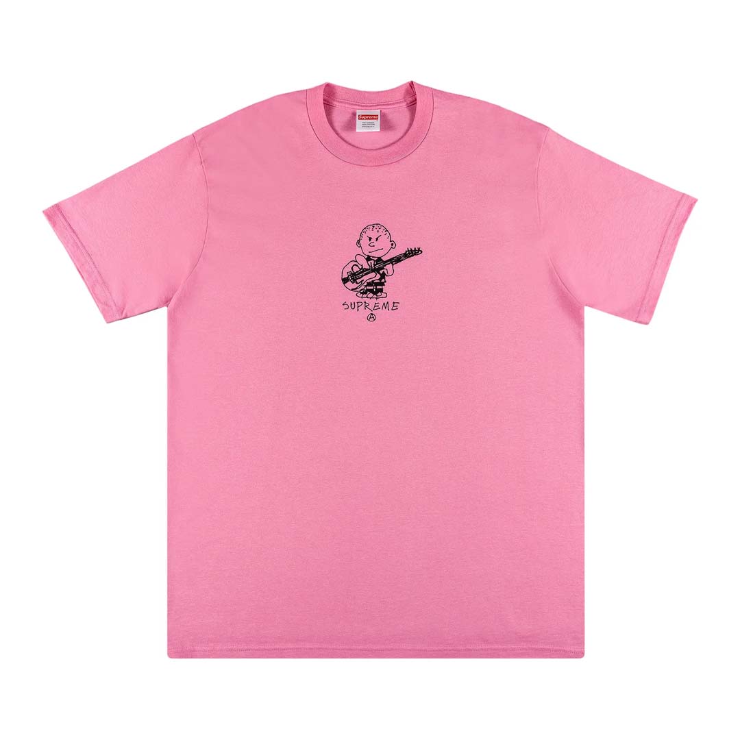 Supreme Rocker Tee Pink by Supreme - NWAHYPE No.1 for streetwear T-Shirts in USA
