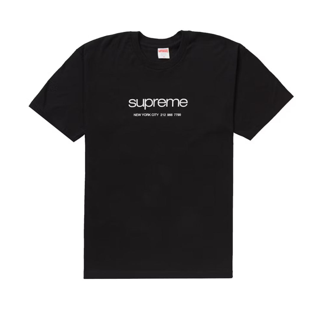 Supreme Shop Tee Black by Supreme - NWAHype 1 for streetwear T-Shirts in USA