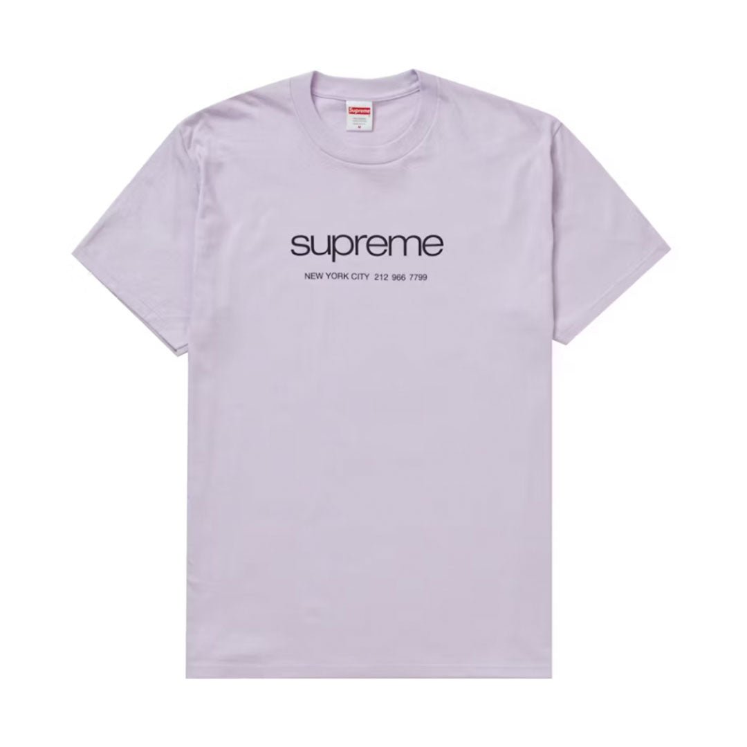 Supreme Shop Tee Light Purple by Supreme - NWAHype 1 for streetwear T-Shirts in USA