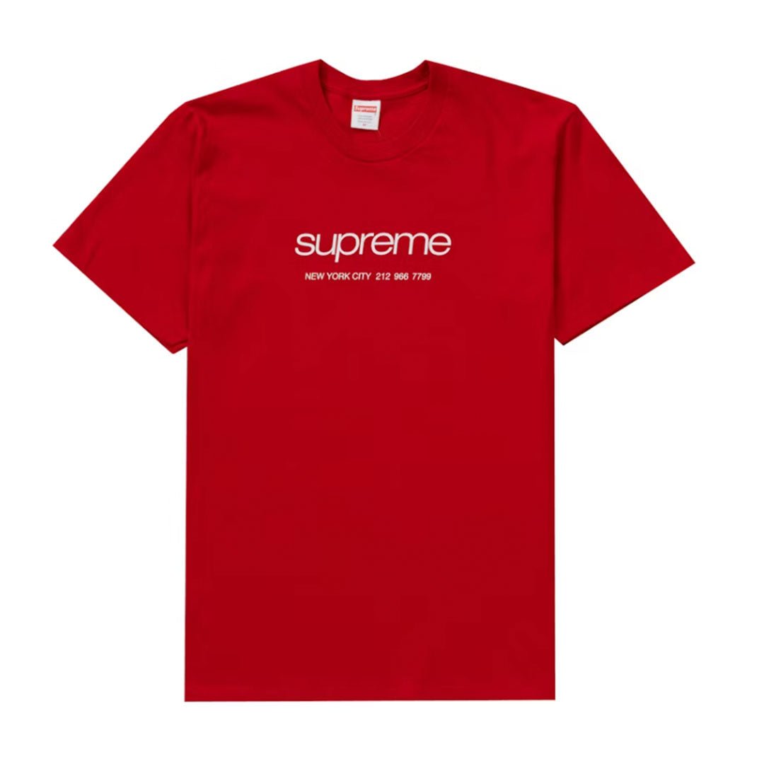 Supreme Shop Tee Red by Supreme - NWAHype 1 for streetwear T-Shirts in USA