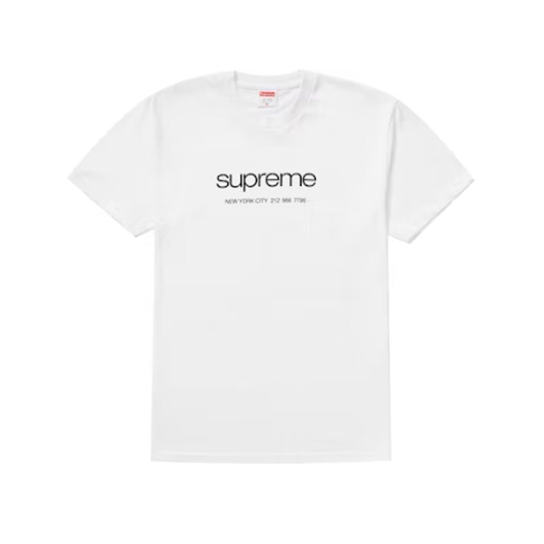 Supreme Shop Tee White by Supreme - NWAHype 1 for streetwear T-Shirts in USA